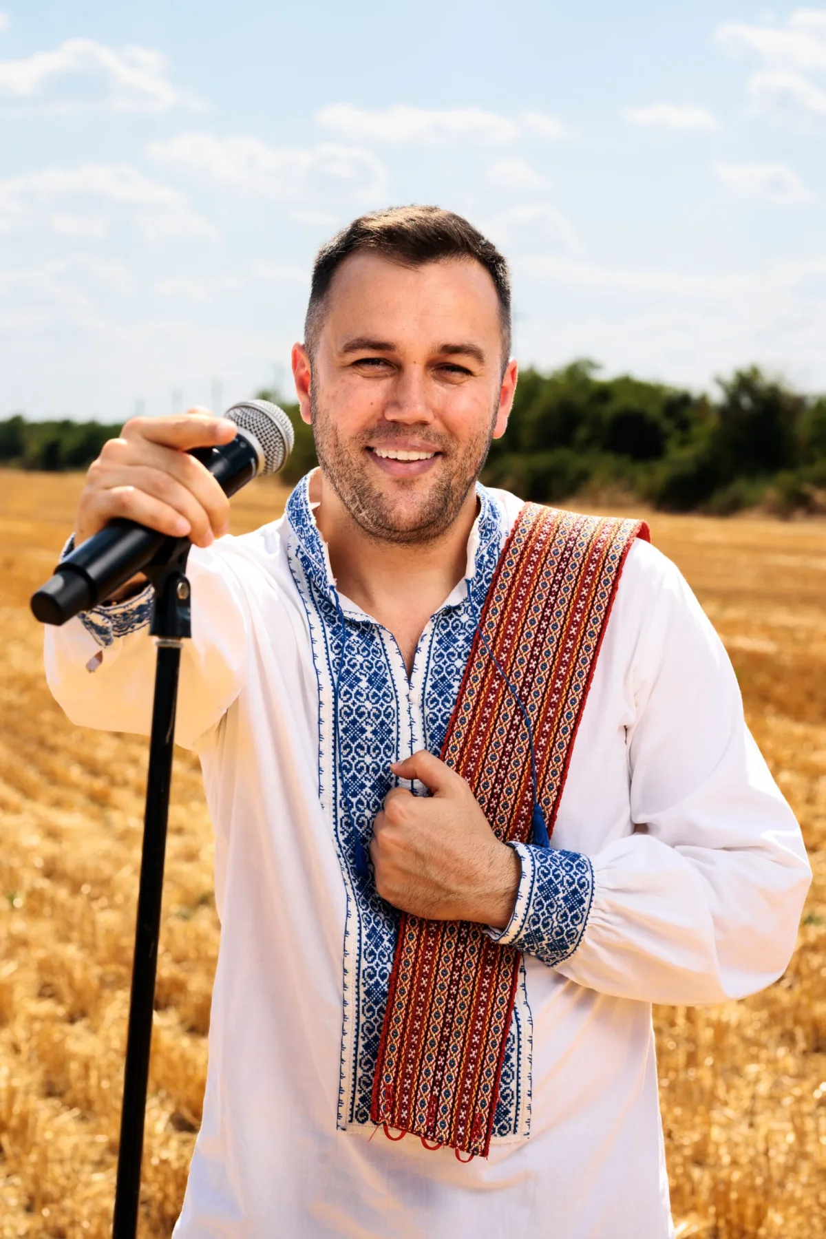 Daniel Frunzăreanu pe scenă